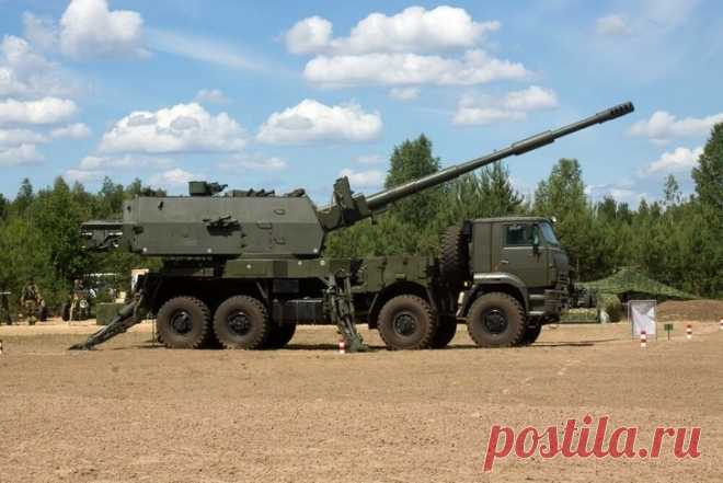 2020 июнь. В России начались испытания новой самоходной гаубицы на колесной базе «Коалиция-СВ». ЦНИИ «Буревестник» (входит в концерн «Уралвагонзавод» Ростеха) проводит испытания первой малой серии. По своим основным тактико-техническим характеристикам — скорострельности, дальности, точности стрельбы — «Коалиция-СВ» превосходит современные отечественные и зарубежные аналоги.
