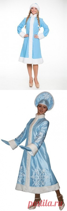 Костюм Снегурочки своими руками