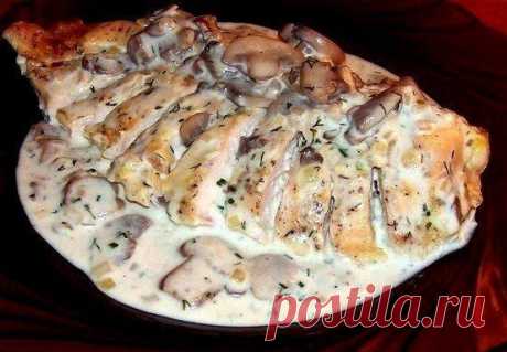 Куриные грудки в сметане,вкуснятина / Свежие рецепты