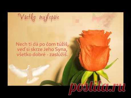 Blahoželanie k sviatku!