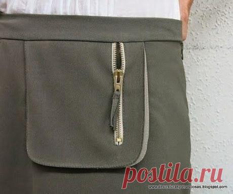 Сильфонный карман Сильфонный карманДавайте сделаем простой накладной &nbsp;сильфонный карман, а также добавим молнии&nbsp;Для этого требуется две границы той же формы, что и кармана.Мера, которую я использую для нормального размера руки довольно мала.Обращаем отверстие для молнии на стороне.
Вырезать...