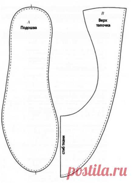 Теплые домашние тапочки своими руками: пошаговая инструкция по изготовлению