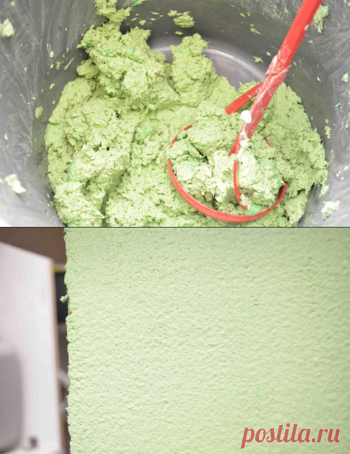 Делаем жидкие обои своими руками