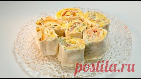 Рулет из лаваша с картофелем | В мундире и без