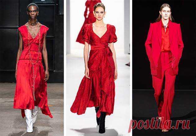 Модные цвета в одежде осень-зима 2019-2020 | Люблю Себя