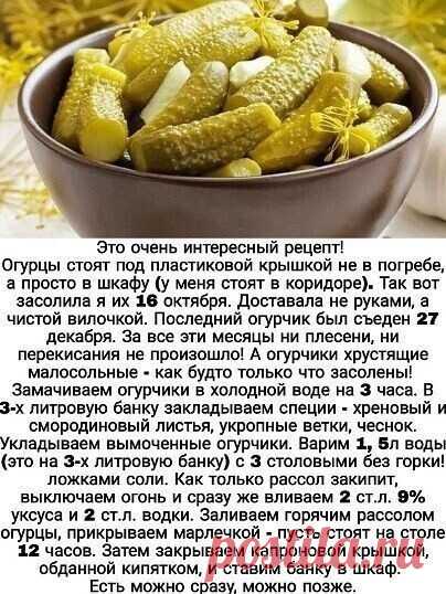 Вкусные огурчики!

Забираем рецепт себе