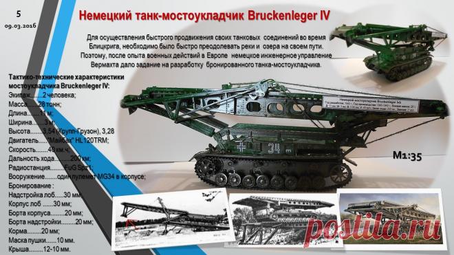 Немецкий мостоукладчик