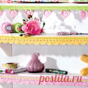 Отделочная кайма крючком - МирТесен