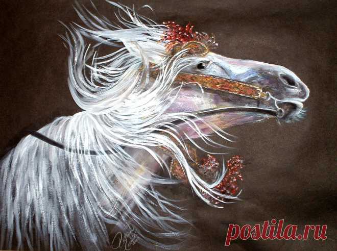Arabian Stallion by Patricia Rachidi