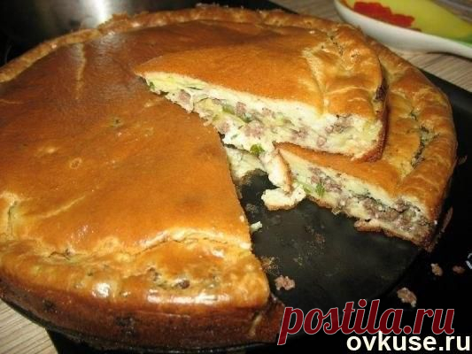 Супер нежный пирог с капустой и мясом - Простые рецепты Овкусе.ру