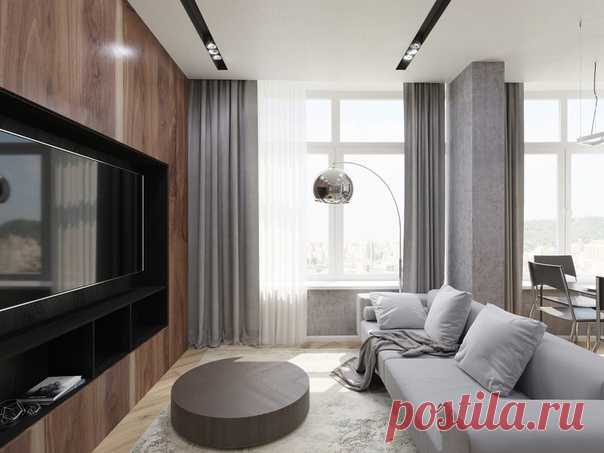 Дизайн квартиры, 103 кв.м от дизайнеров А-Студио