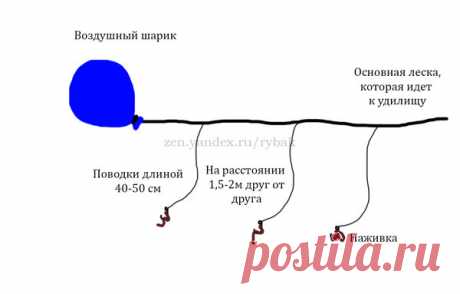 Удивительная снасть воздушный шарик - рыба клюет только так | Заядлый рыбак | Яндекс Дзен