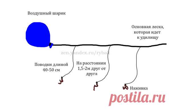 Удивительная снасть воздушный шарик - рыба клюет только так | Заядлый рыбак | Яндекс Дзен