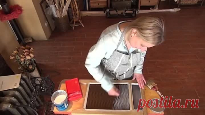 Создание ржавчины с кофе .