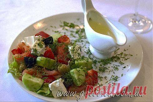 Рецепт греческого салата с фото