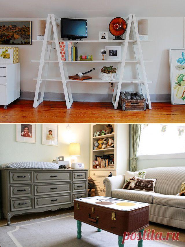 Новая жизнь вещей: 20 идей по использованию старых предметов | Наш уютный дом