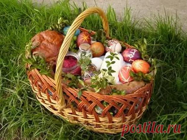 Как правильно сложить пасхальную корзинку... - Познавательный сайт ,,1000 мелочей