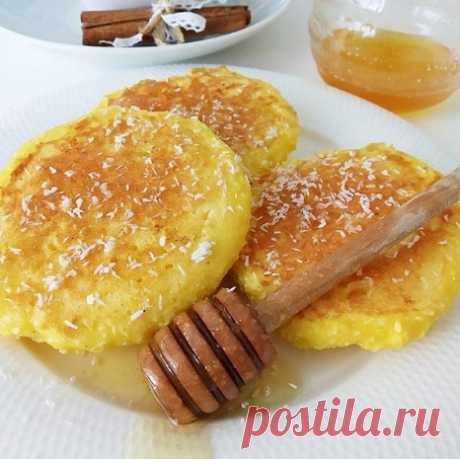 Вкуснейшие творожно-кокосовые оладьи  — Фактор Вкуса