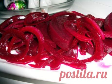 Рецепт - Маринованная свекла