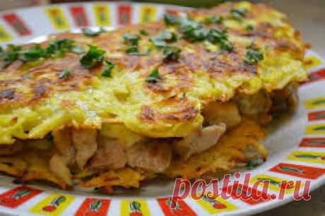 Необычное блюдо из курицы
