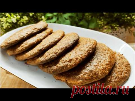Самое вкусное и полезное овсяное печенье! Улетает в миг!