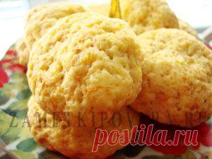 Морковное печенье “Лимончики”