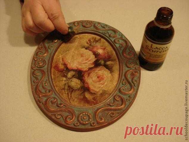 Имитация патины старинной меди. Бронзовый лак. – Ярмарка Мастеров