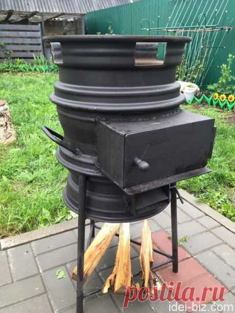 Печь под казан своими руками