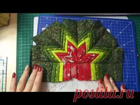 Шью из небольших прямоугольников. Обзор вращающегося мата#лоскутноешитье#пэчворк#DIY - YouTube