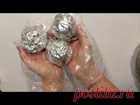 Все в ШОКЕ 😲 Крашу ЯЙЦА в ФОЛЬГЕ. Как покрасить яйца без химии и красителей?