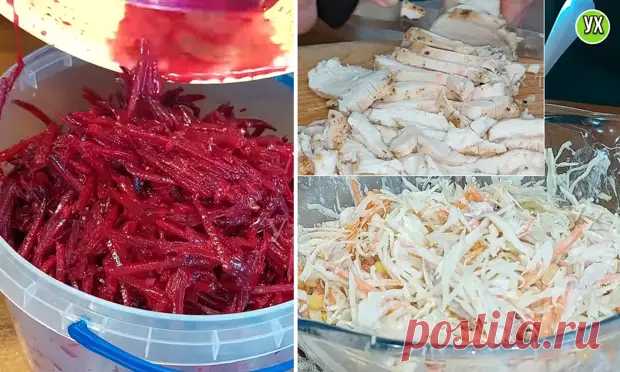 Два разных, но таких вкусных и полезных салата: свекла по-корейски и капуста с мясом! - Будет вкусно - Медиаплатформа МирТесен