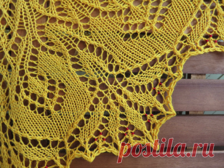 "Золотая орхидея". Шаль спицами схемы и описание | Мамины Ручки вязание | Яндекс Дзен