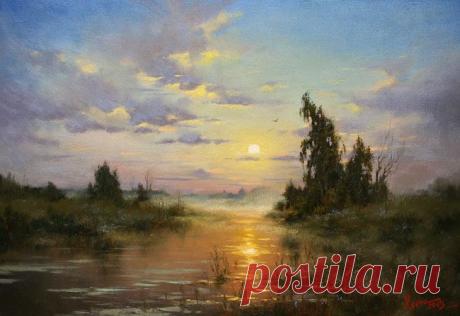 Речка Яхрома. Картины художника. Нестерчук Степан Владимирович. Художники. Картины, картинная галерея, продажа картин