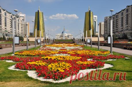 Астана - новая столица Казахстана.