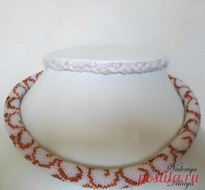 Жгут "Завитки" | biser.info - всё о бисере и бисерном творчестве