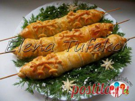 Закусочный шашлык в тесте