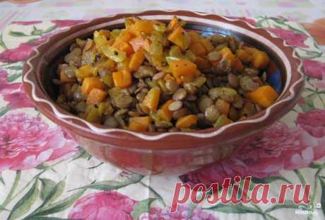 Чечевица с овощами - пошаговый рецепт с фото на Повар.ру