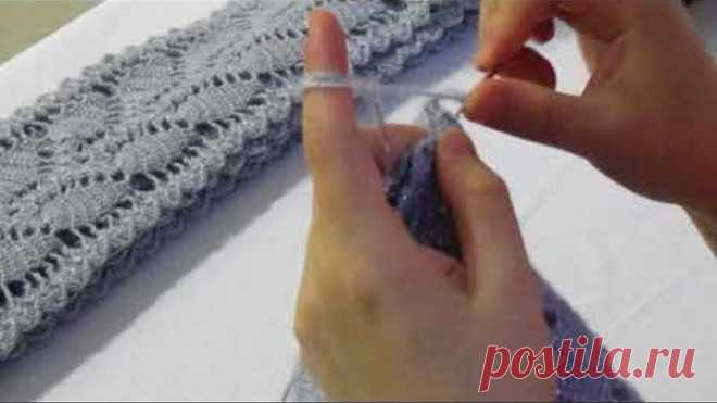 Çeyizlik Sarmaşık Yelek Modeli (2.Bölüm)Birleştirme