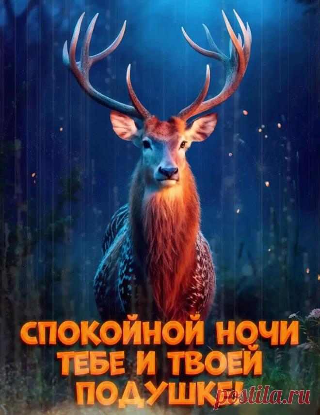 Красивая картинка спокойной ночи