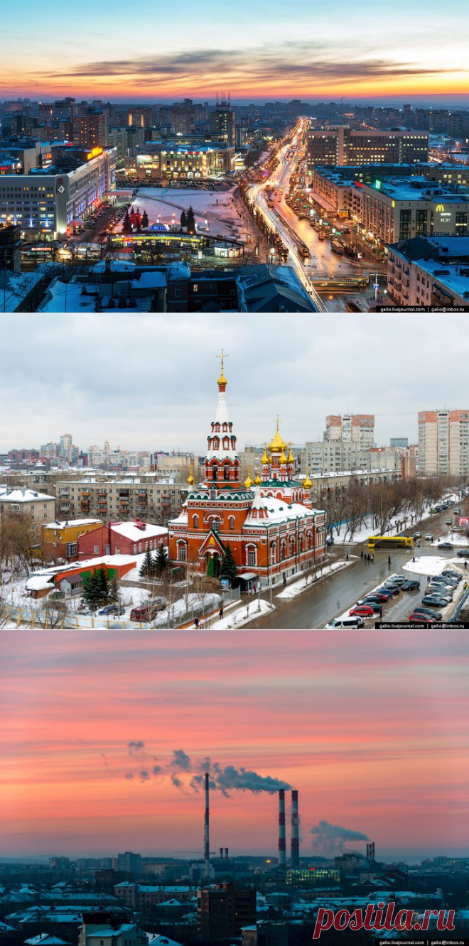 Зимняя Пермь с высоты | ФОТО НОВОСТИ
