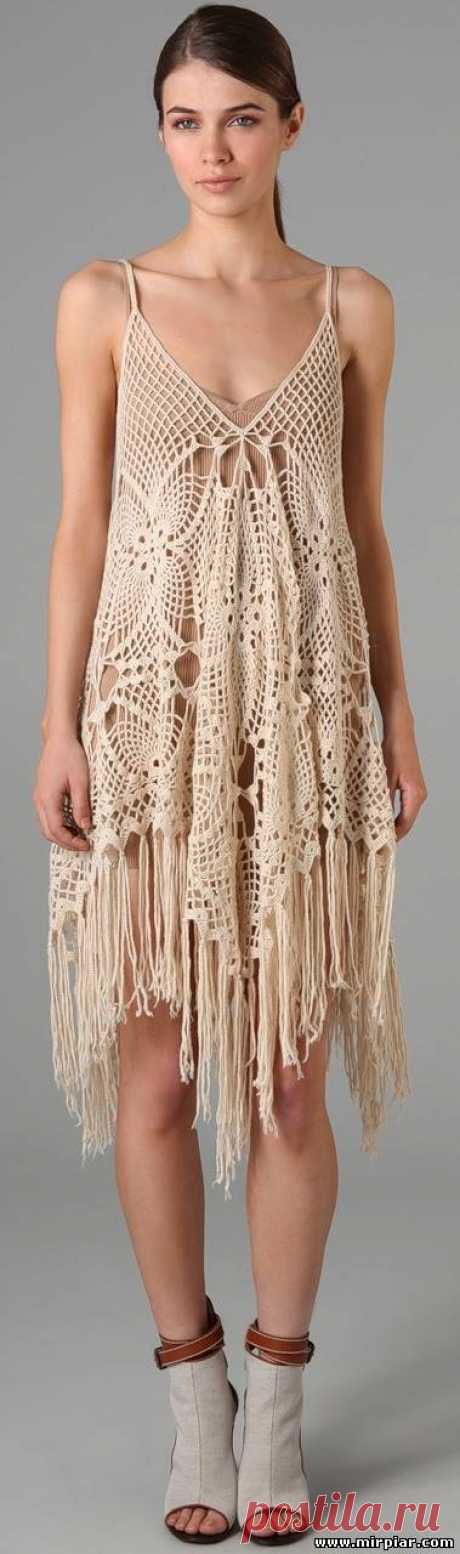 Irish crochet &amp;: CROCHET TUNIK.....Туника