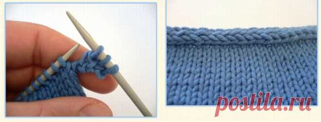Закрытие петель с помощью I-шнура / I-cord bind off