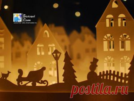 Создаем волшебный город из бумаги - Ярмарка Мастеров - ручная работа, handmade