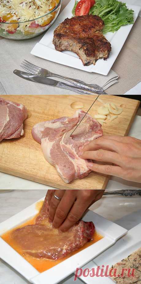 Отбивные из свинины — рецепт с пошаговыми фото. Foodclub.ru