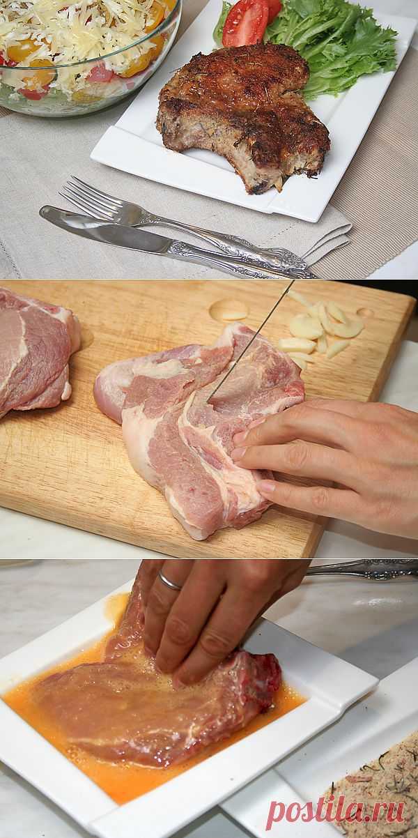 Отбивные из свинины — рецепт с пошаговыми фото. Foodclub.ru