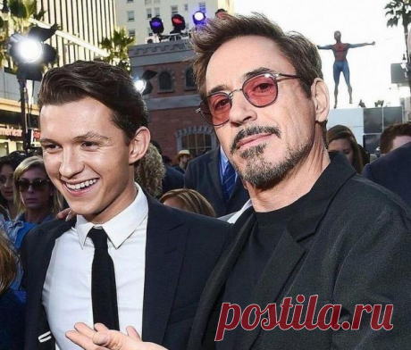 Роберт Дауни-младший и Том Холланд удивили мальчика спасшего сестру от нападения собаки