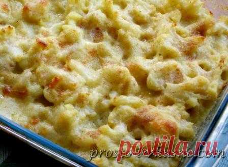 Цветная капуста в сырном соусе. Рецепт с фото | Просто и вкусно