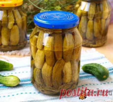 Сладкие маринованные огурчики