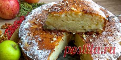 (+2) Манник с яблоками : Выпечка : Кулинария : Subscribe.Ru