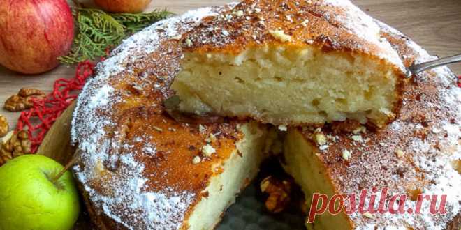 (+2) Манник с яблоками : Выпечка : Кулинария : Subscribe.Ru